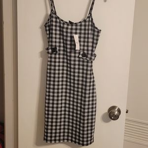 Plaid Mini Dress